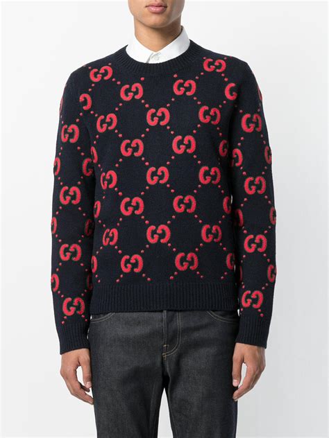 gucci knitwear men|gucci sweater on blackish.